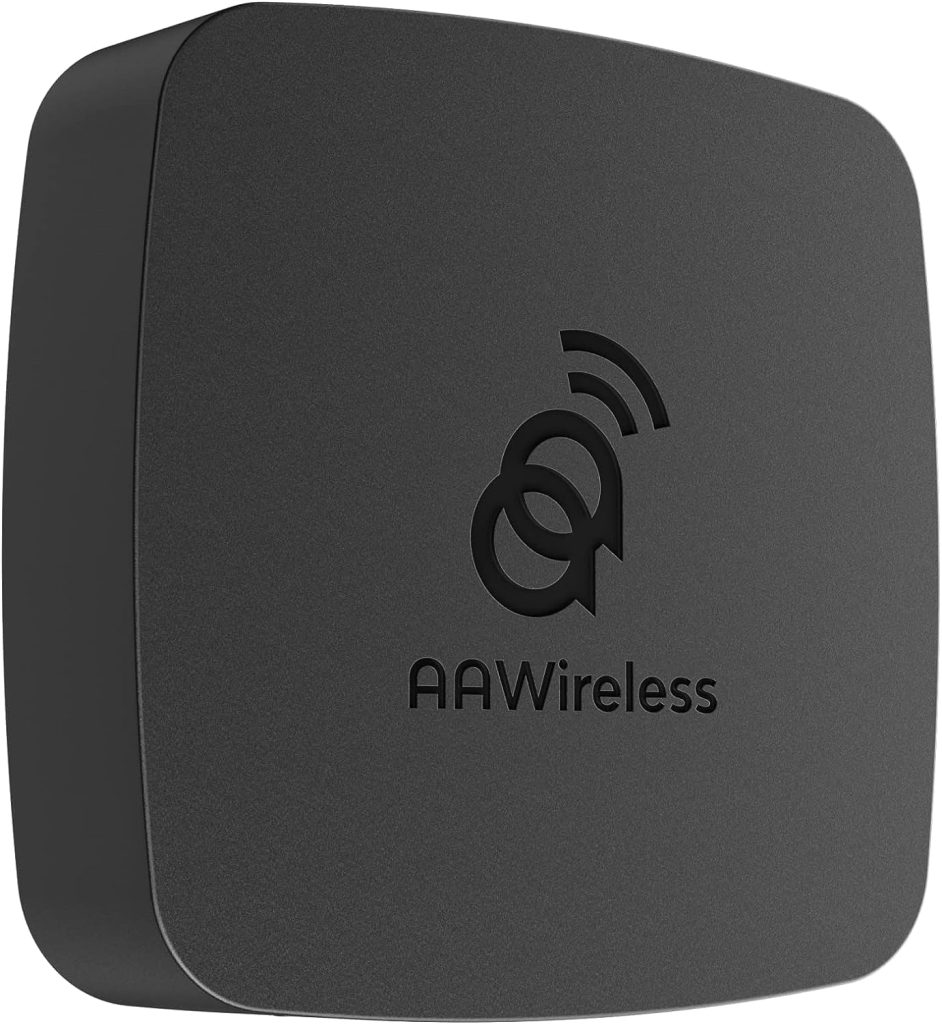 AAWireless 2023 - Wireless Android Auto Dongle - Connects Automatically to Android Auto - Easy Plug and Play Setup - Free Companion App - Made in Europe
