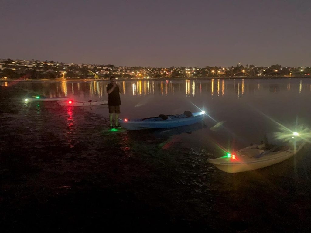 Botepon Battery Operated Kayak Navigation Lights, Marine Led Boat Lights, Boat Bow Lights And Stern Lights For Pontoon Boat Bass Boat Jon Boat Dinghy Kayak Yacht Jet Ski