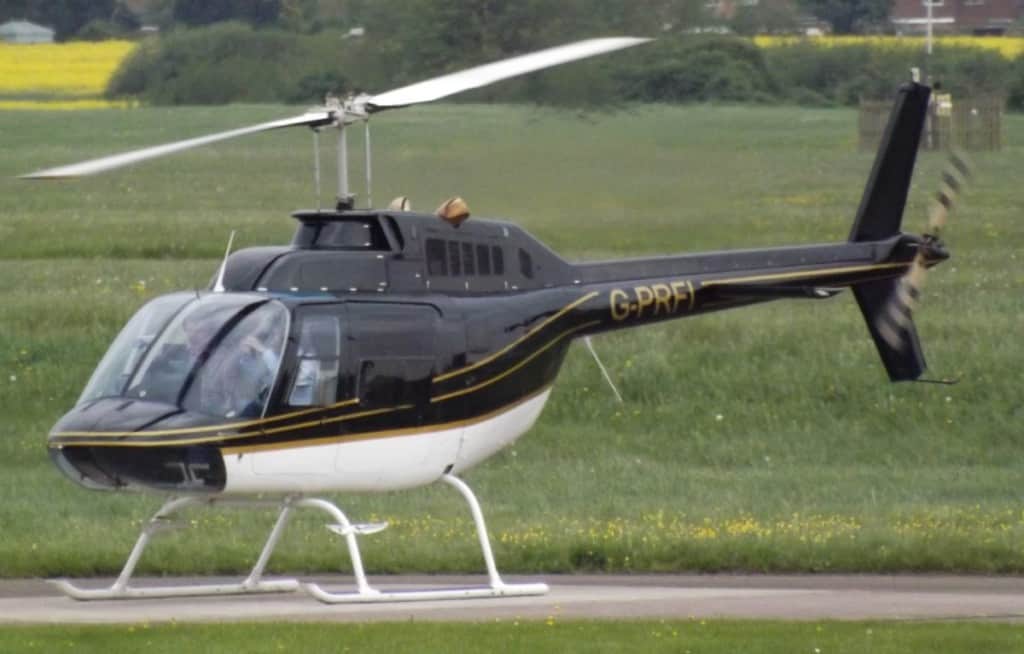 Cost of renting a helicopter
