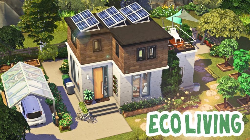 Creating an Eco-Friendly Home in Sims 4