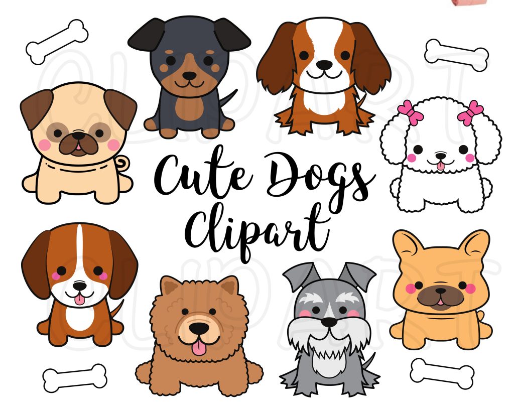 Cute Dog Clipart Collection