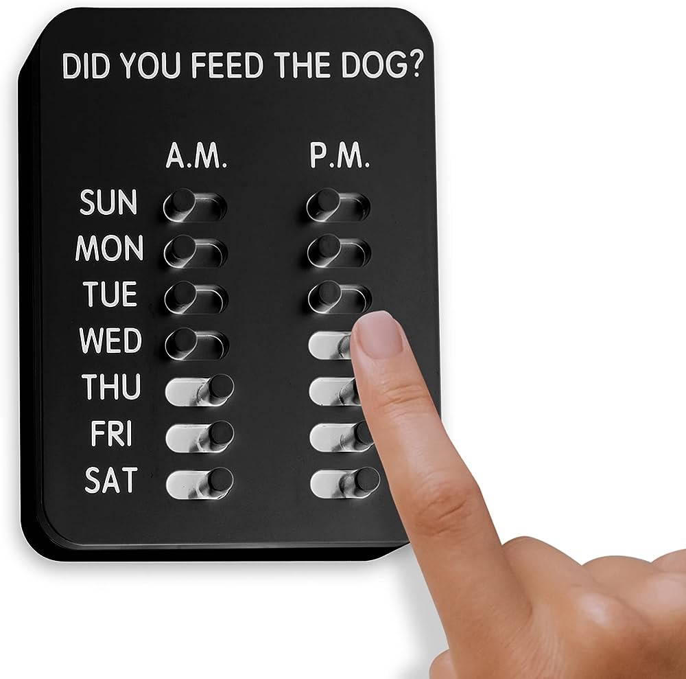 Did You Feed the Dog Today?