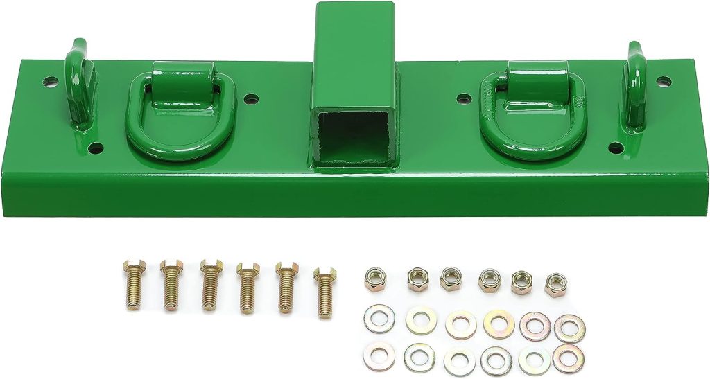 ECOTRIC 4.96 W × 21.93 L Bolt on Tractor Grab Hooks 2 Receiver Compatible with John Deere 4100 4010 4110 4115 2320 2520 2720 2025r 2032r 2038r