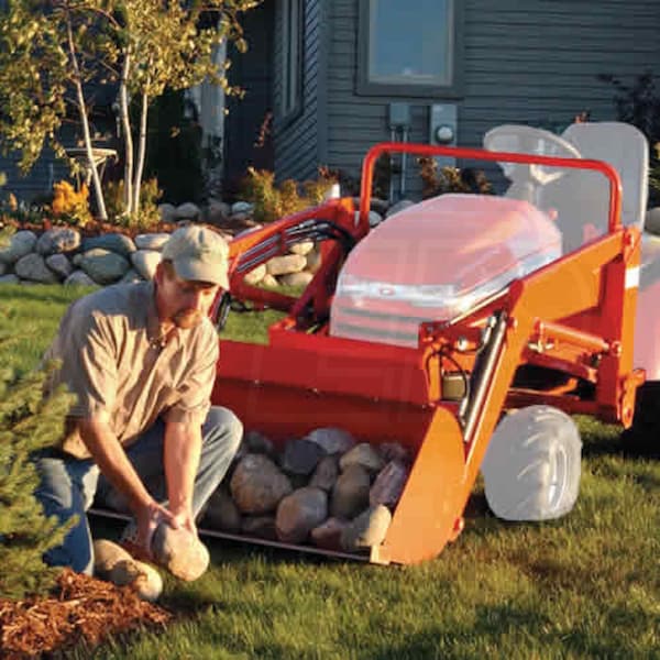 Electric Front End Loader: A Convenient Upgrade for Your Garden Tractor