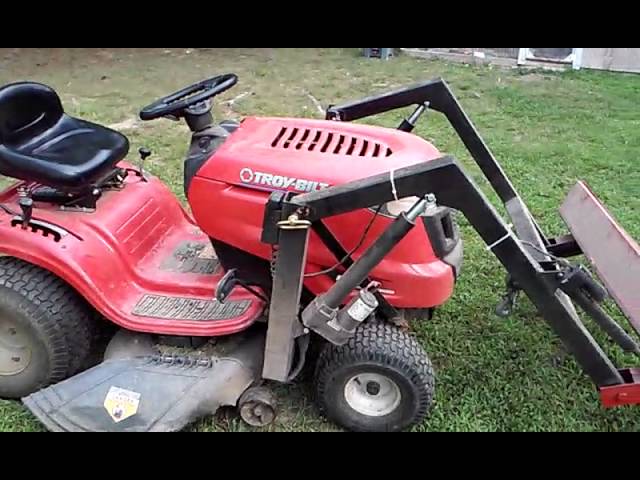 Electric Front End Loader: A Convenient Upgrade for Your Garden Tractor