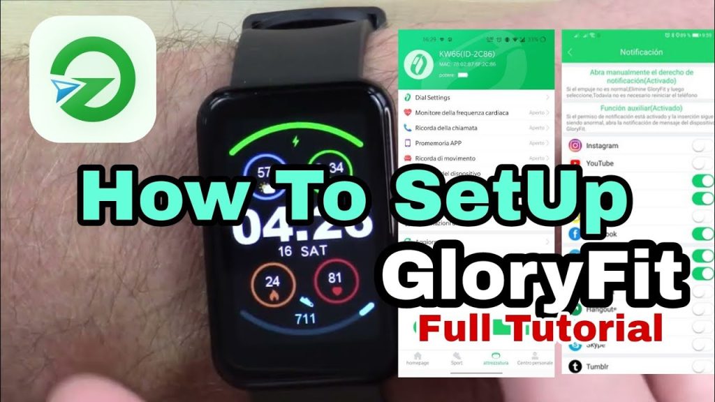 Glory Fit Smart Watch User Manual