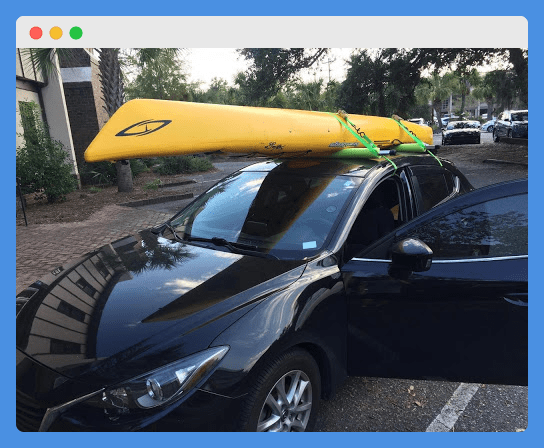 How to Safely Transport 2 Kayaks on Your Car Roof without a Rack