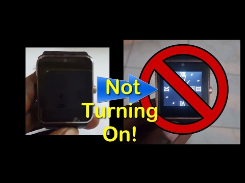 How to Troubleshoot a Smart Watch That Wont Turn On