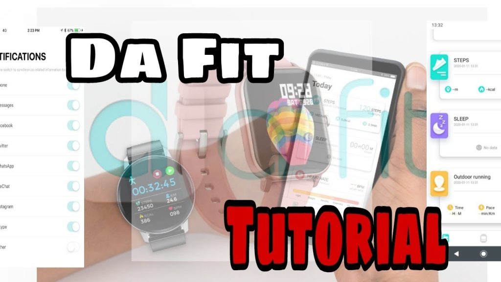 How to Use Your Da Fit Smart Watch: A Comprehensive User Manual