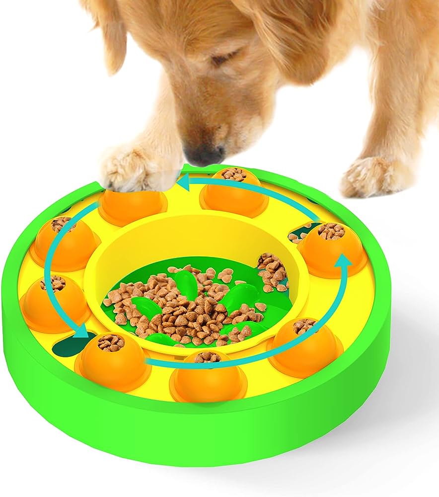 Interactive Puzzle Dog Feeder