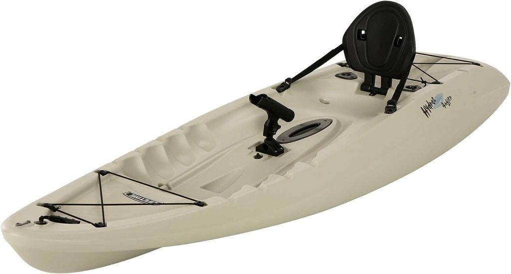 Lifetime Hydros Angler Kayak with Paddle, Sandstone, 101