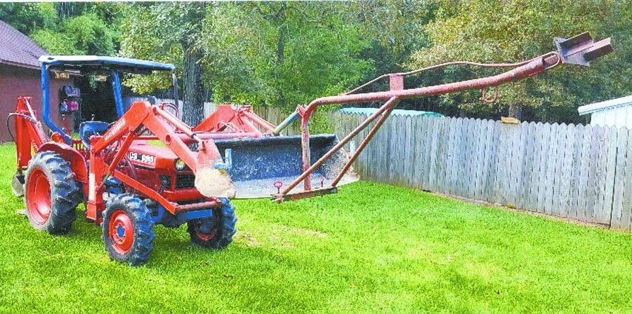 New Boom Pole Attachment for Tractor Front End Loader