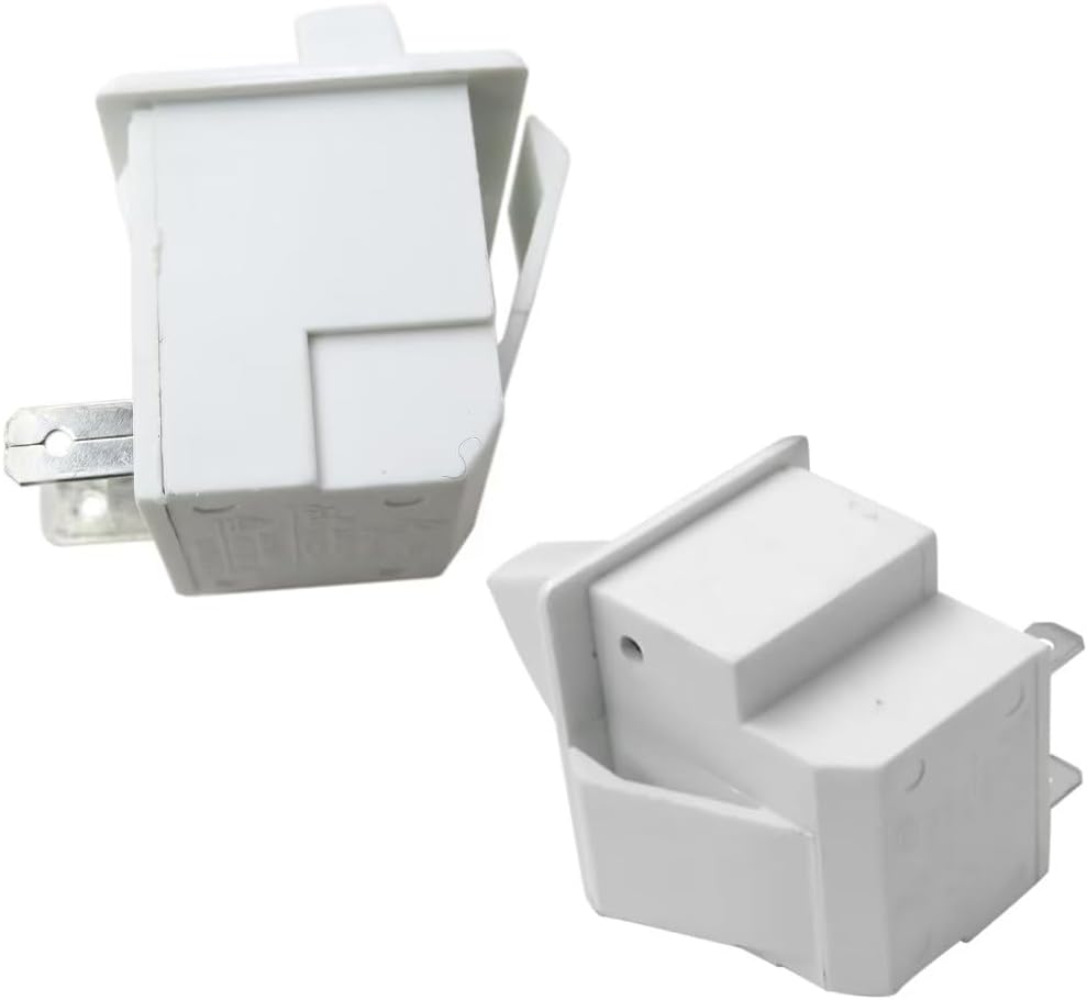NEW Pack of 2 White Refrigerator Door Light Switch Work for Subzero for Sub Zero Repl.# APS7014646