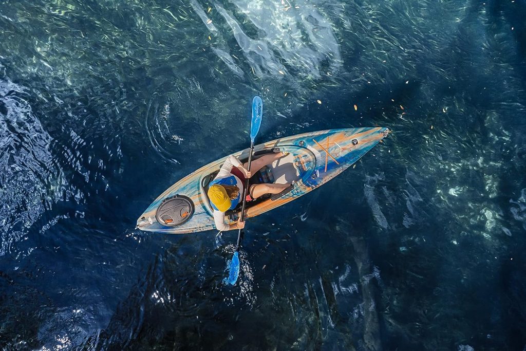 Pelican Argo 100XR - Premium Sit-in Recreational Kayak - Lightweight one Person Kayak - 10 ft