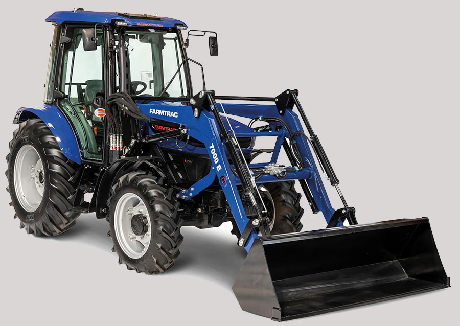 Powerful 60 HP Tractor with Front End Loader