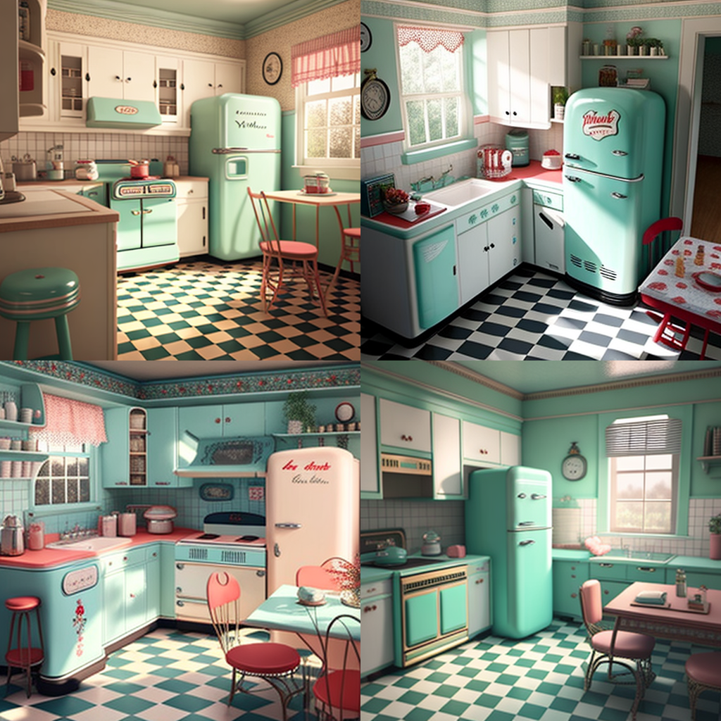 Retro 1950s Appliances