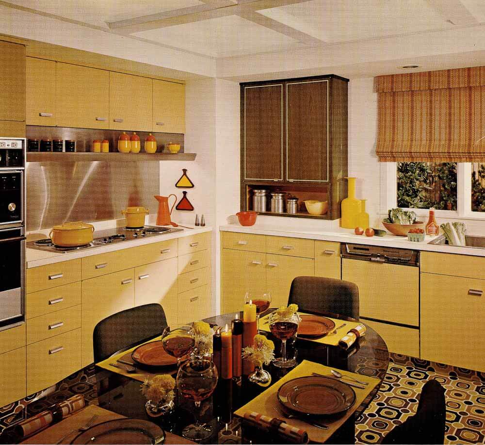 Retro 70s Kitchen Appliances