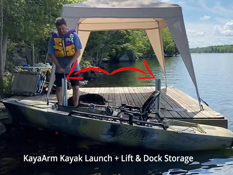 Revolutionary Kayak Dock Lift