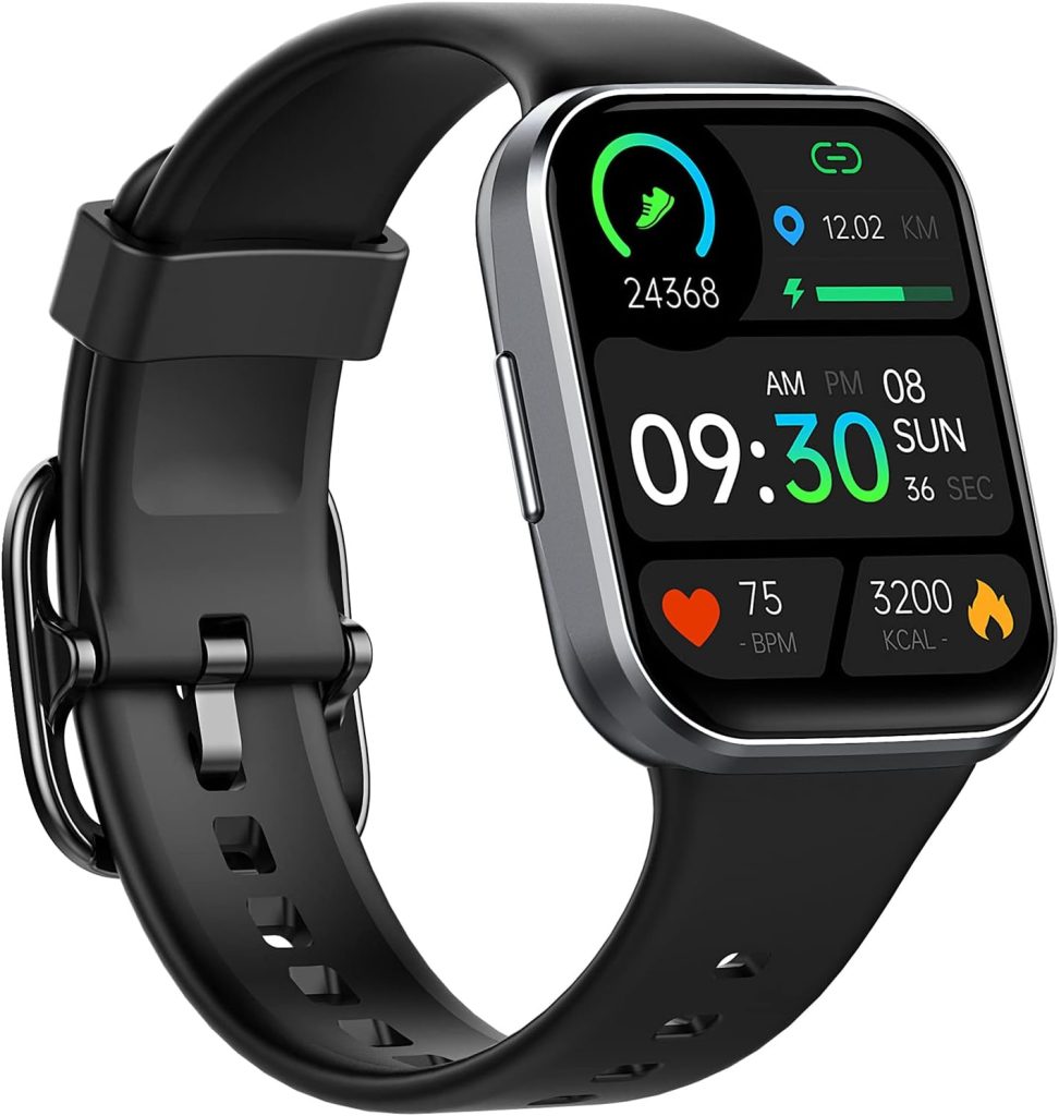 Smart Watch for Men Women, Fitness Tracker Heart Rate/Sleep Monitor, 1.69 Color Screen Fitness Watch Step/Calorie Counter, 25 Sport Modes IP68 Waterproof Activity Trackers, Smartwatch for Android iOS