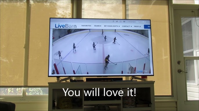 Streaming LiveBarn on Your Smart TV