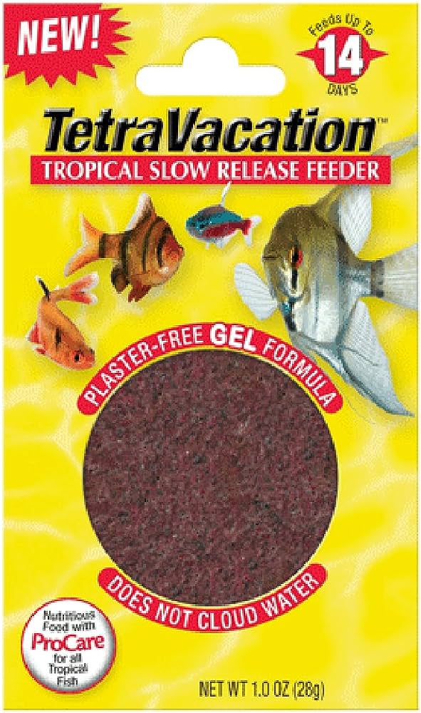 Tetra 77151 5 Day Gel Fish Feeder