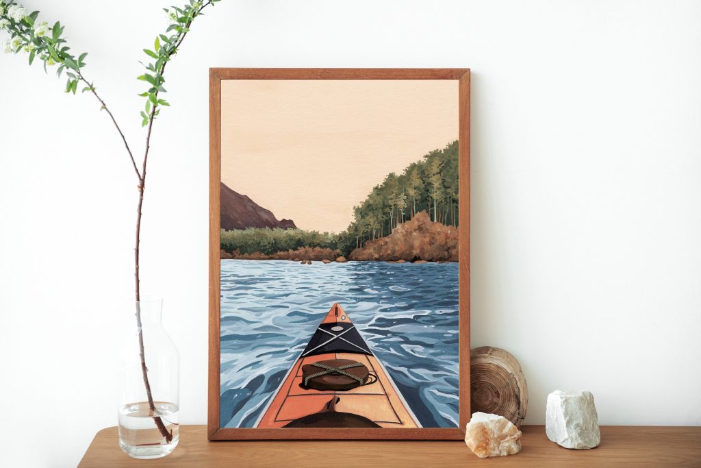The Art of Kayak Painting