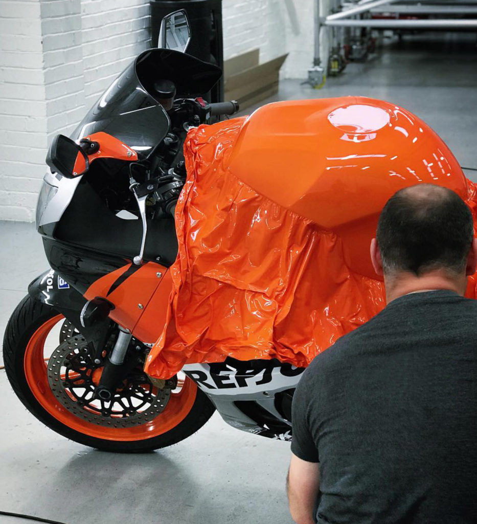 The Cost of Wrapping a Motorcycle
