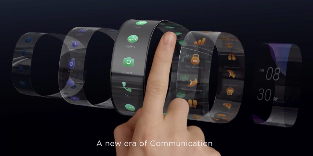 The Future of Wearable Tech: Big Screen Smart Watch