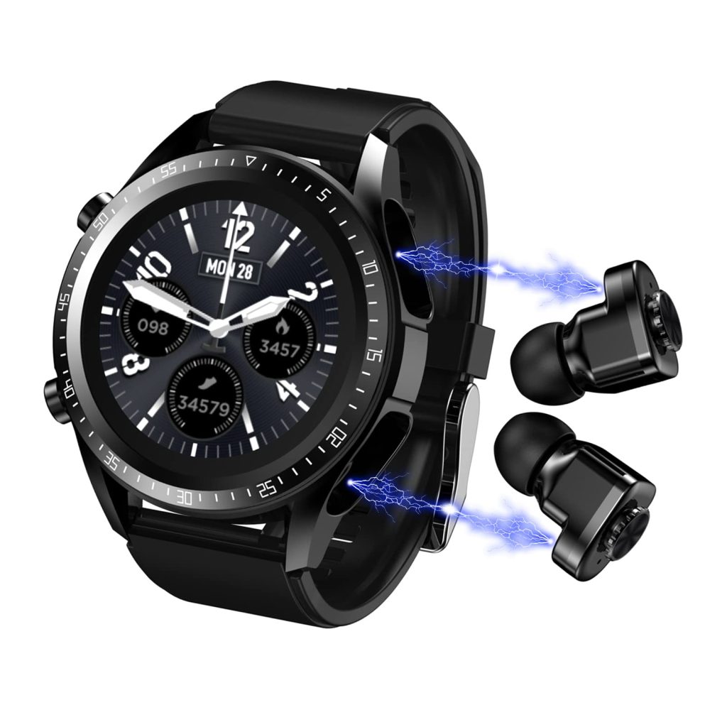 The Ultimate Smart Watch with Earbuds