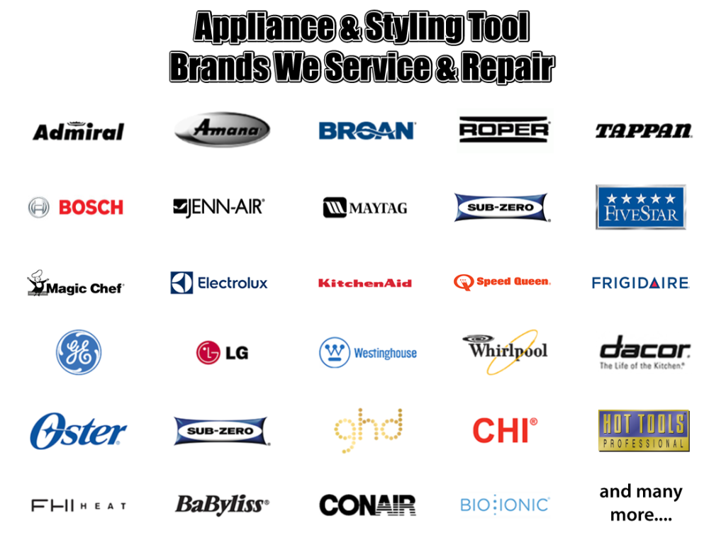 Top Appliance Logos