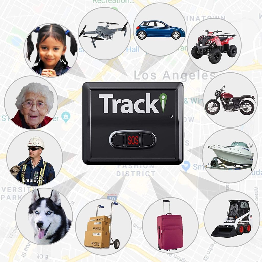 Tracki GPS Tracker for Vehicles, Car, Kids, Dogs, Motorcycle. 4G LTE GPS Tracking Device. Unlimited Distance US  Worldwide. Small Portable Real time Mini Magnetic. Subscription Needed