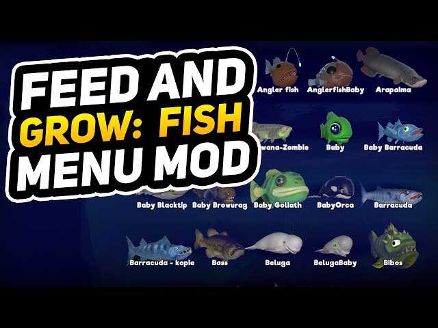 Unlock New Fish Species in Feed and Grow Fish Mods