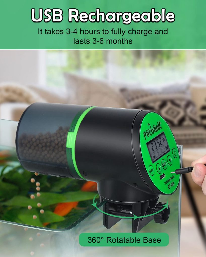 Zacro Automatic Fish Feeder: A Convenient Solution for Feeding Your Fish
