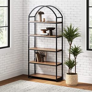 D Art Collection Arch Top Bookcase